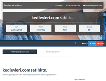 Tablet Screenshot of kedievleri.com